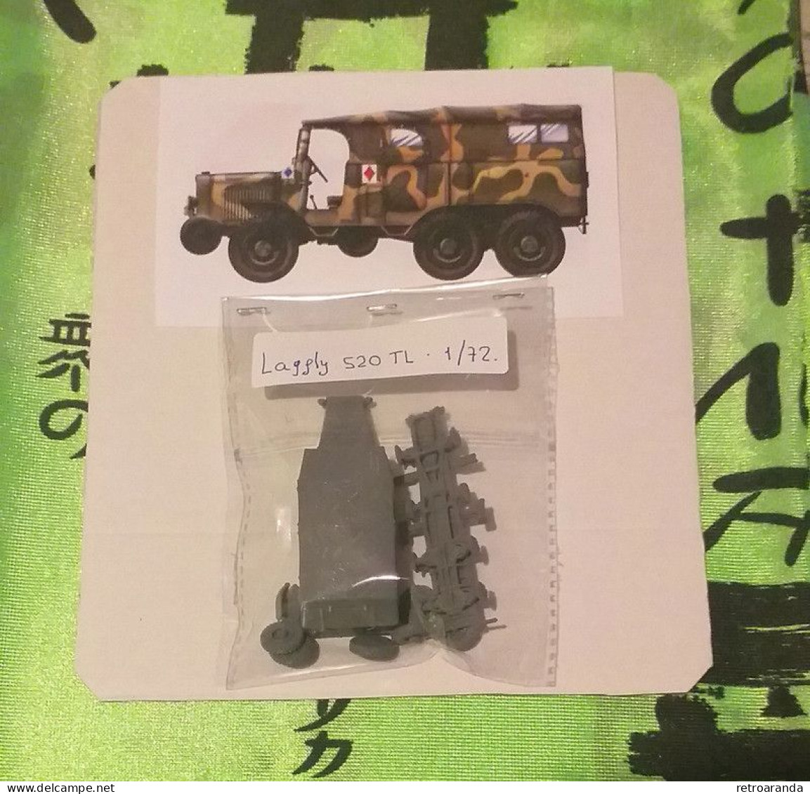 Kit Maqueta Para Montar Y Pintar - Vehículo Militar . Laffly S20 Tl - Vehículos Militares