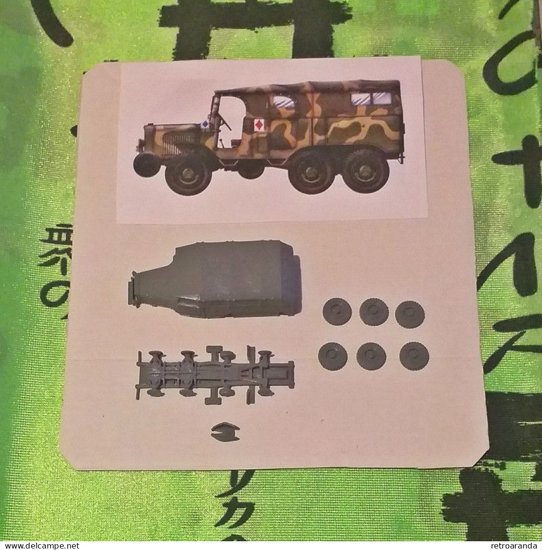 Kit Maqueta Para Montar Y Pintar - Vehículo Militar . Laffly S20 Tl - Military Vehicles