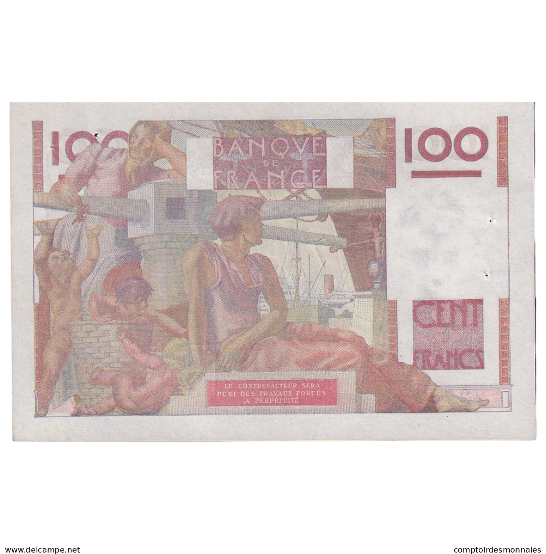 France, 100 Francs, Jeune Paysan, 1947, P.194, SUP, Fayette:28.13, KM:128a - 100 F 1945-1954 ''Jeune Paysan''