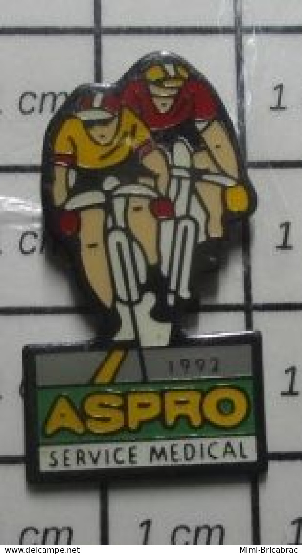 122 Pin's Pins / Beau Et Rare / SPORTS / TOUR DE FRANCE 1992 ASPRO SERVICE MEDICAL - Cyclisme