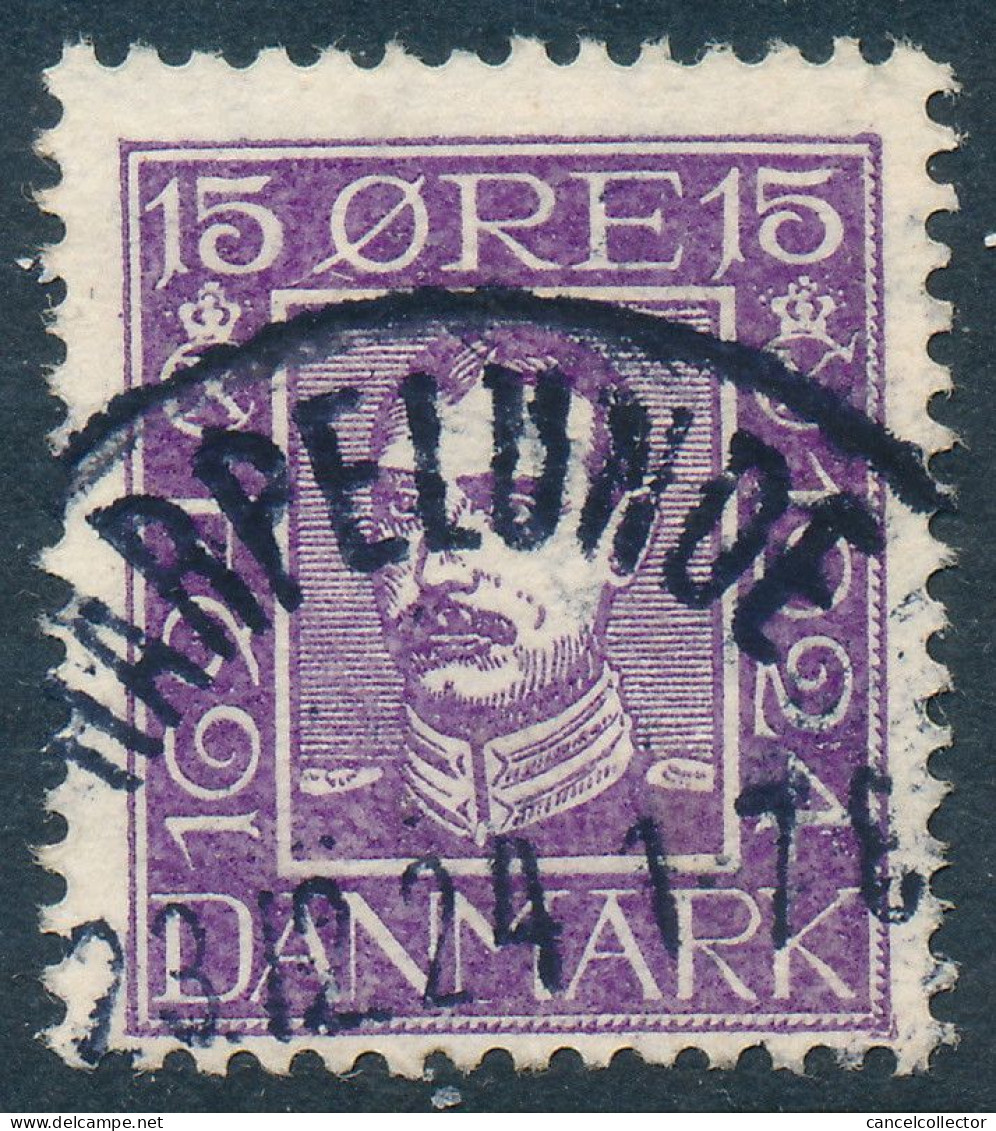 Denmark Danemark Danmark 1924: 15ø Violet Postal Anniversary, Fine Used, AFA 139 (DCDK00556) - Gebraucht