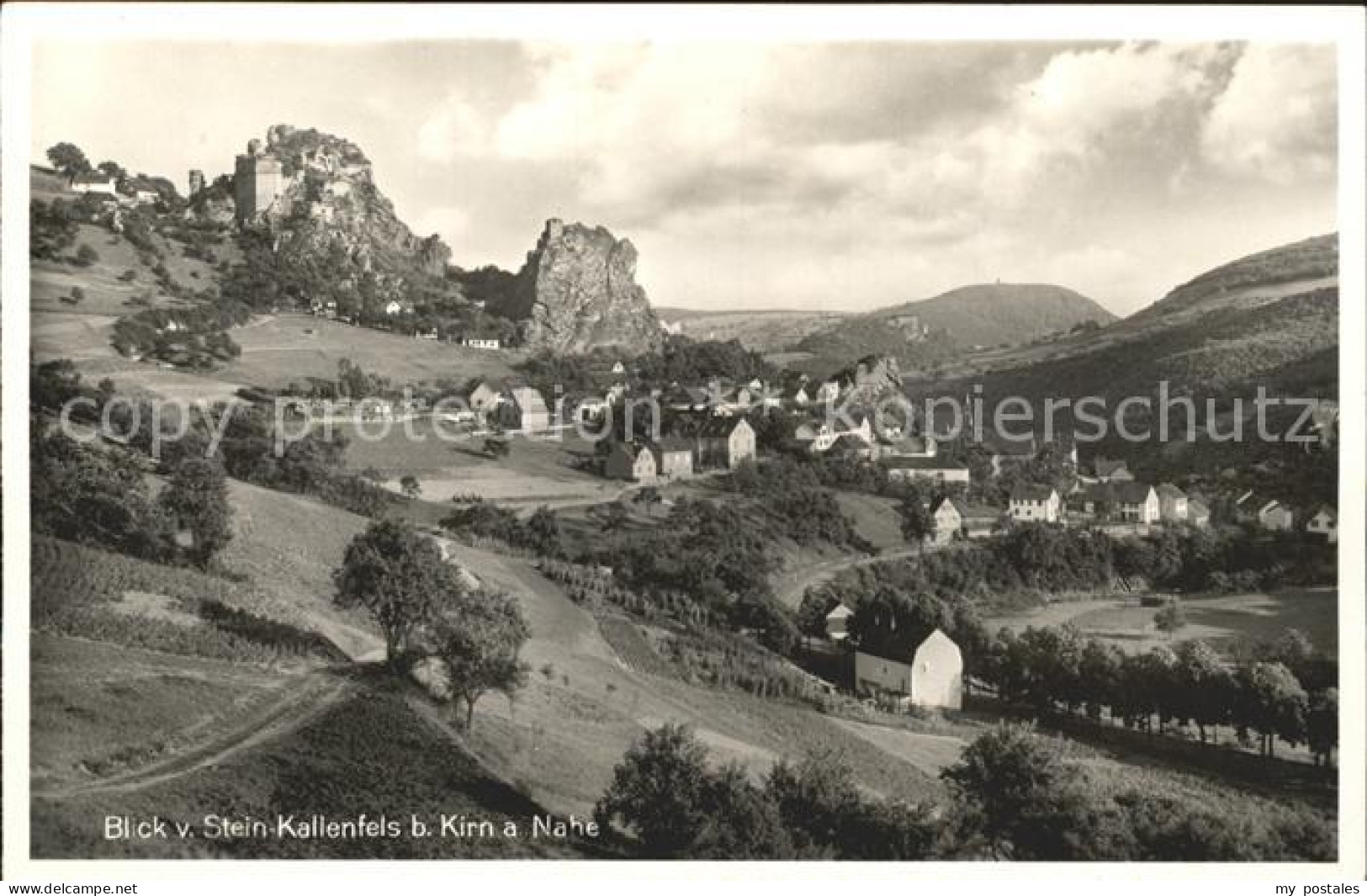 71906804 Kirn Nahe Blick Vom Stein-Kallenfels Kirn - Kirn