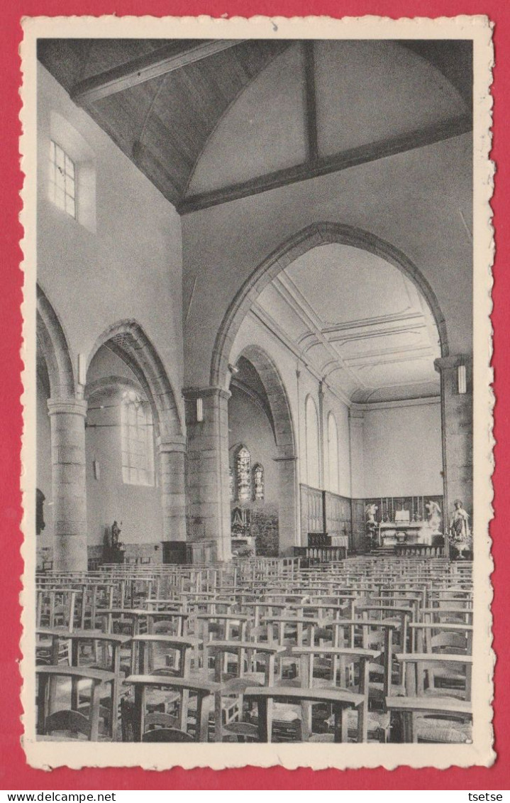 Nalinnes - Intérieur De L'Eglise Du Centre - 1959 ( Voir Verso ) - Ham-sur-Heure-Nalinnes