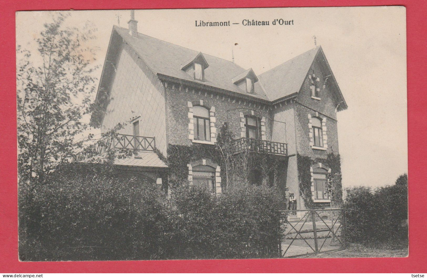 Libramont - Château D'Ourt - 1913 ( Voir Verso ) - Libramont-Chevigny