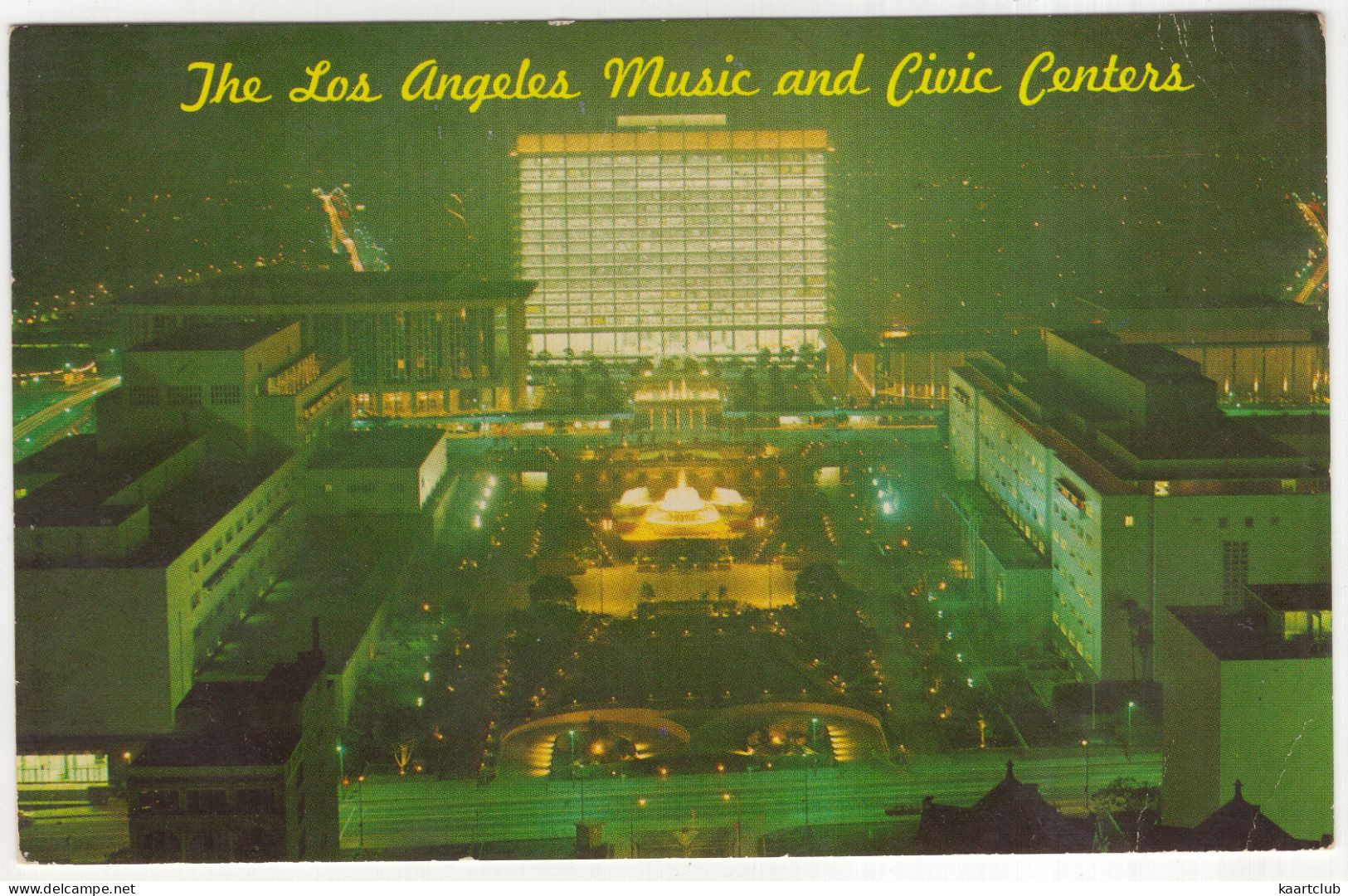 The Los Angeles Music And Civic Centers - (CA, USA) - 1970 - Los Angeles