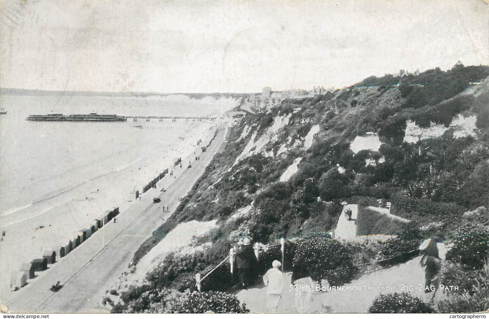 United Kingdom England Bournemouth Zig Zag Path - Bournemouth (until 1972)