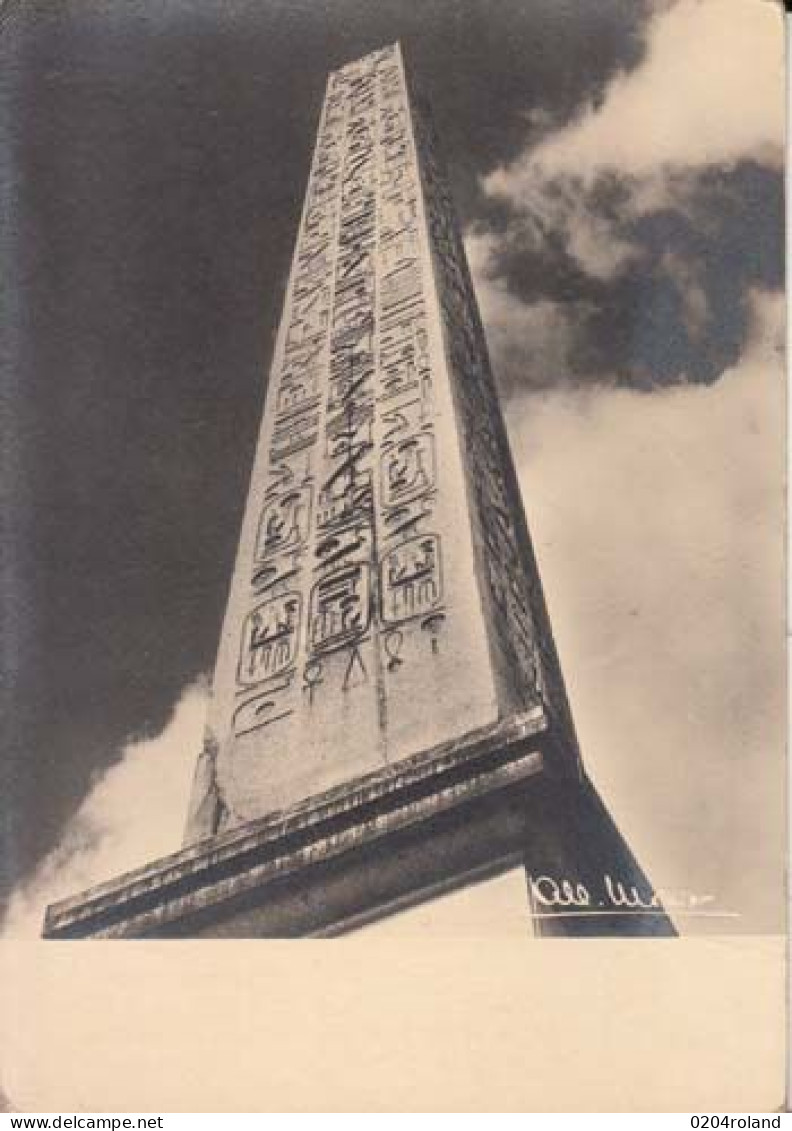 Carte  Photographes -  Albert Monier -  Paris - L'Obèlisque : Achat Immédiat - Monier