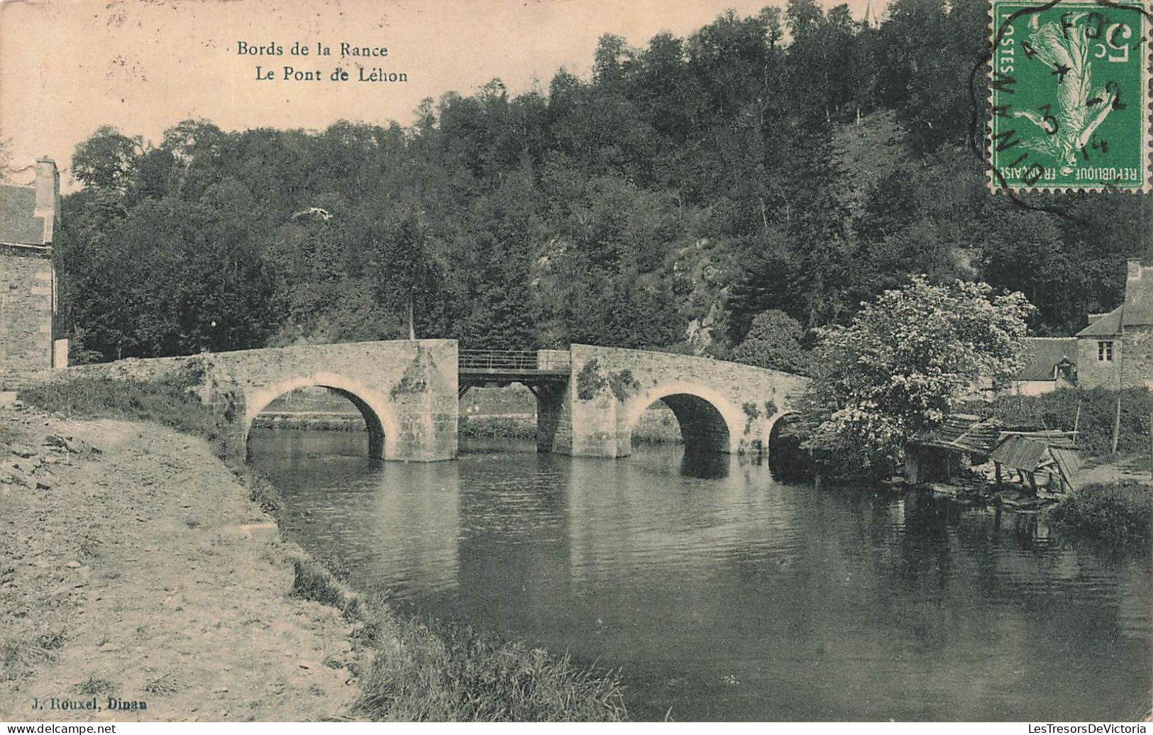 FRANCE - Bords De La Rance - Vue Générale Du Pont De Léhon - Carte Postale Ancienne - Otros & Sin Clasificación