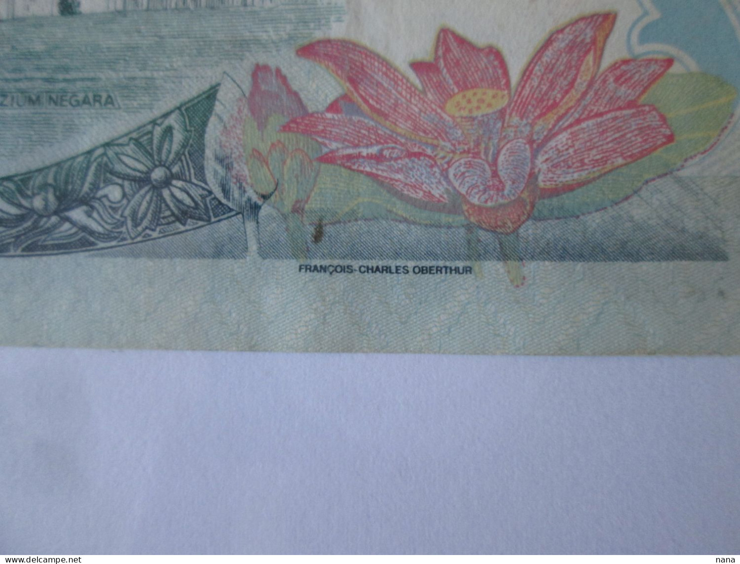 Rare! Malaysia 50 Ringgit 1995 Series 7 Bill Issued By:Francois-Charles Oberthur Fiduciaire,see Pictures - Malaysie