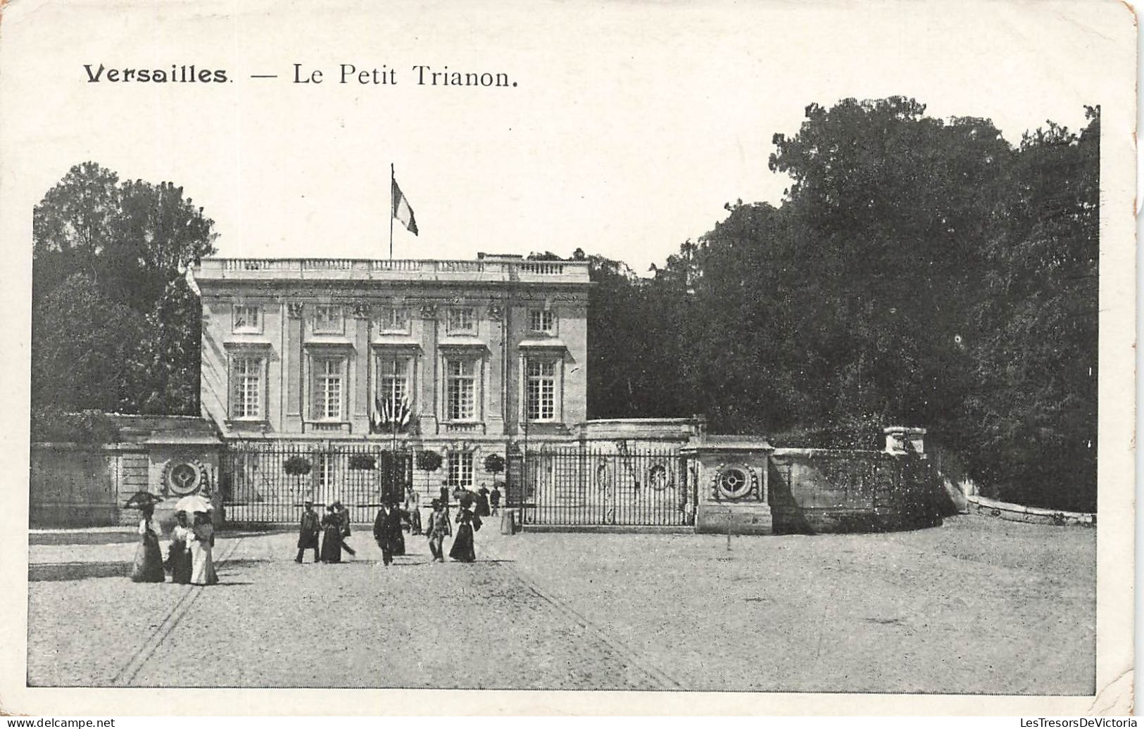 FRANCE - Versailles - Vue Générale - Le Petit Trianon - Animé - Carte Postale Ancienne - Versailles