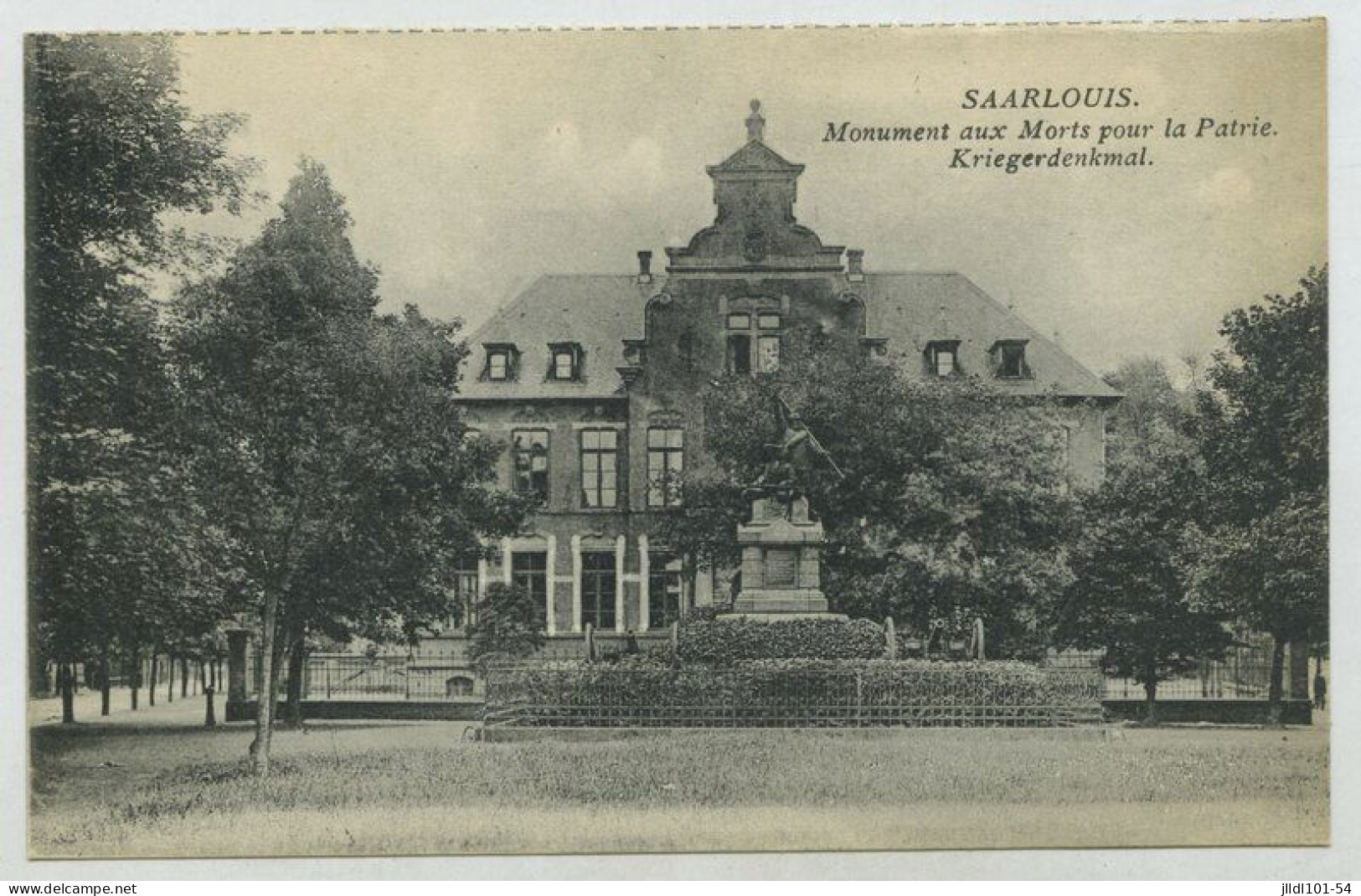 Sarrelouis, Monument Aux Morts Pour La Patrie (lt7) - Kreis Saarlouis