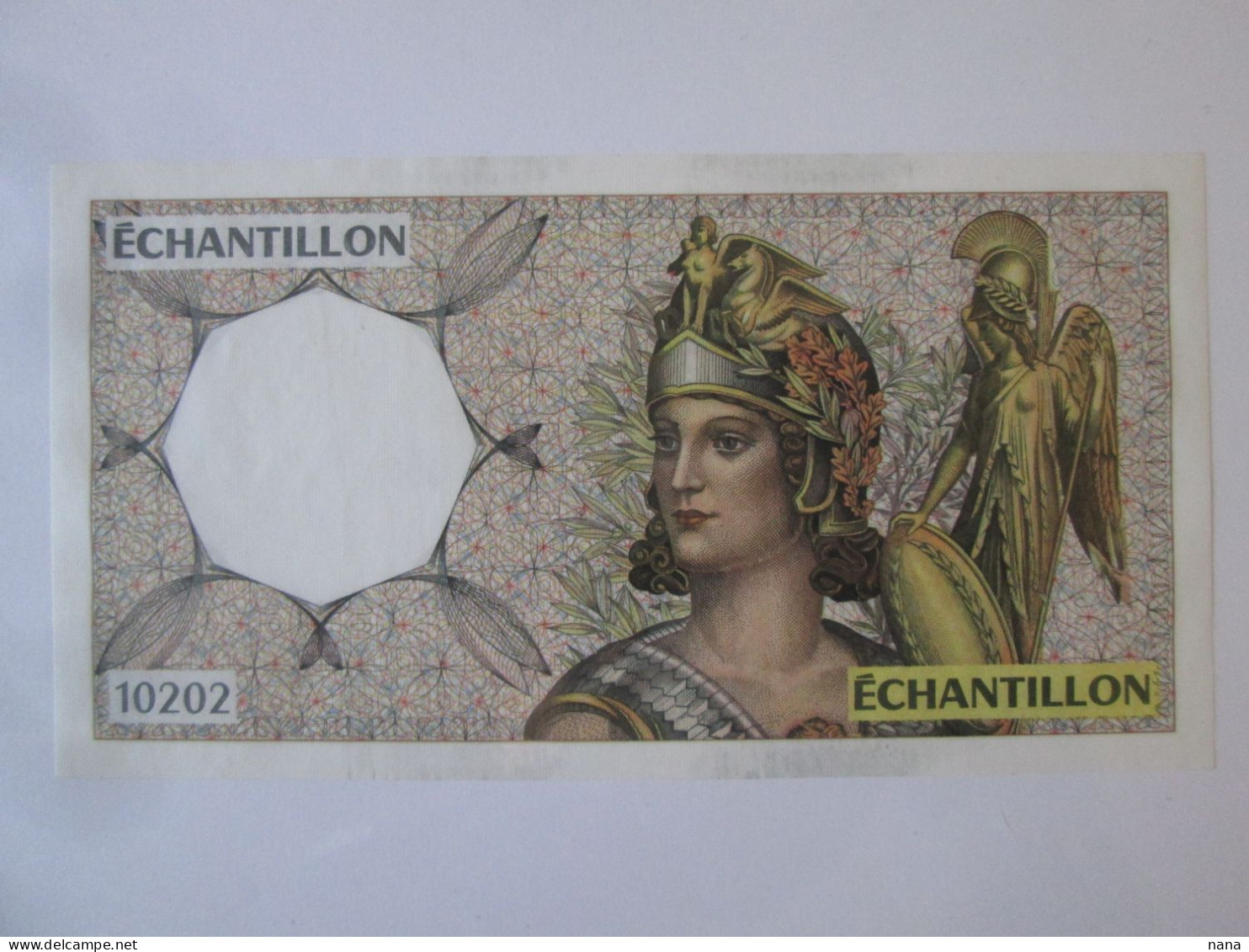 France 2000 Francs UNC Echantillon Privee Specimen Essay 160 X 85 Mm/sample Private Issue Test Specimen 160x85 Mm - Fiktive & Specimen