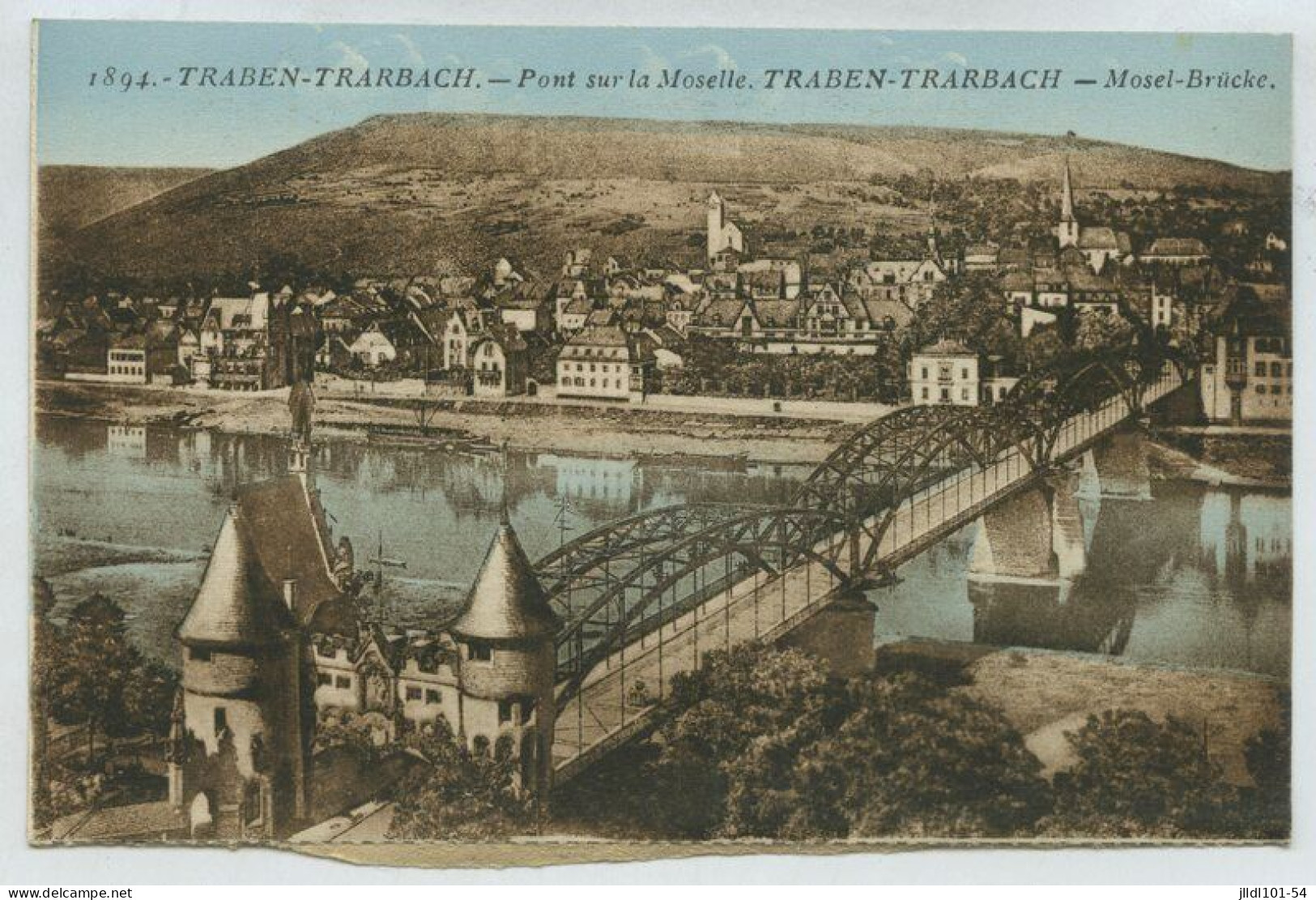 Traben-Trarbach, Pont Sur La Moselle (lt7) - Traben-Trarbach