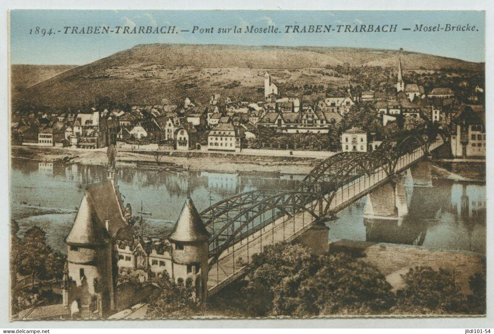 Traben-Trarbach, Pont Sur La Moselle (lt7) - Traben-Trarbach