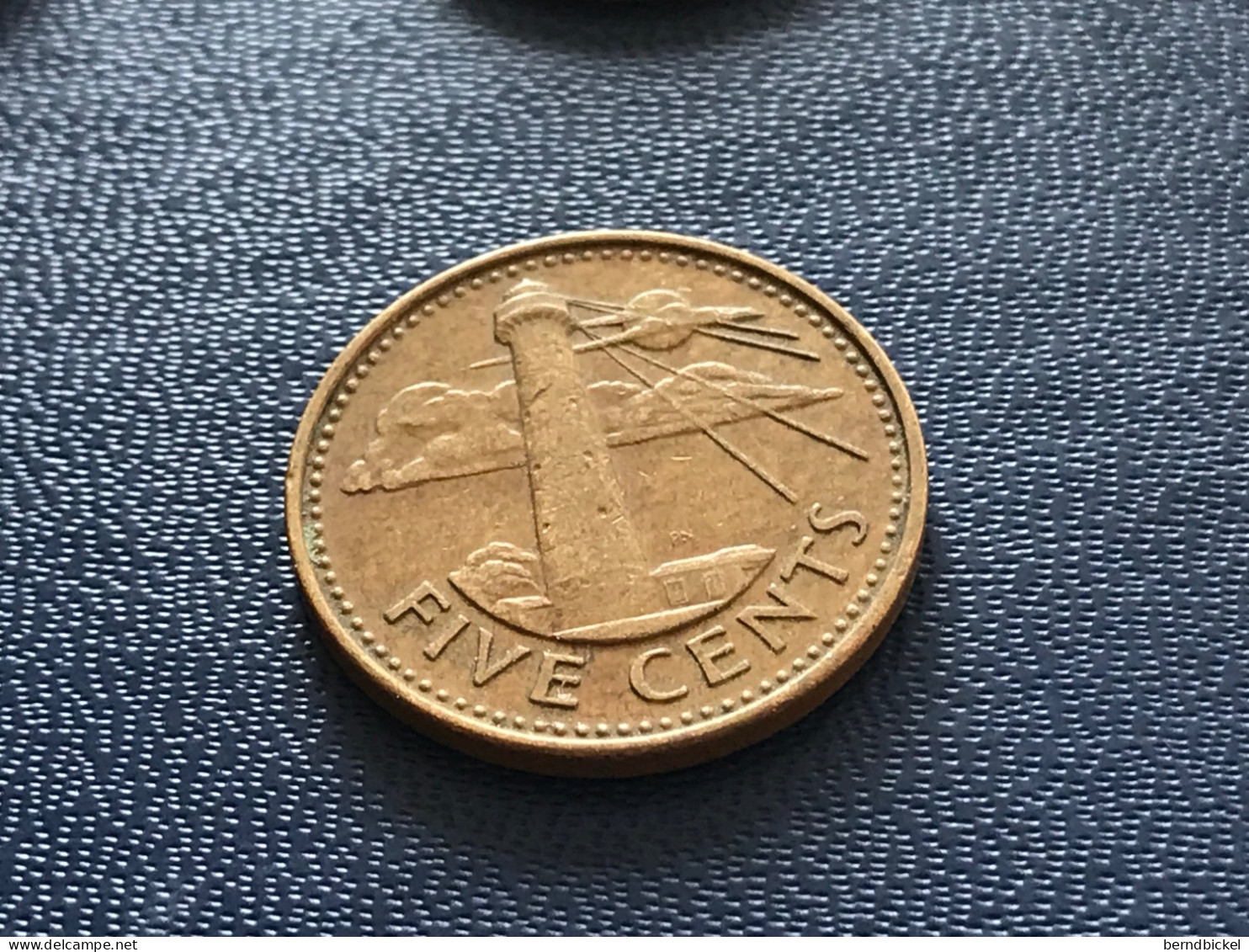 Münze Münzen Umlaufmünze Barbados 5 Cents 1986 - Barbados