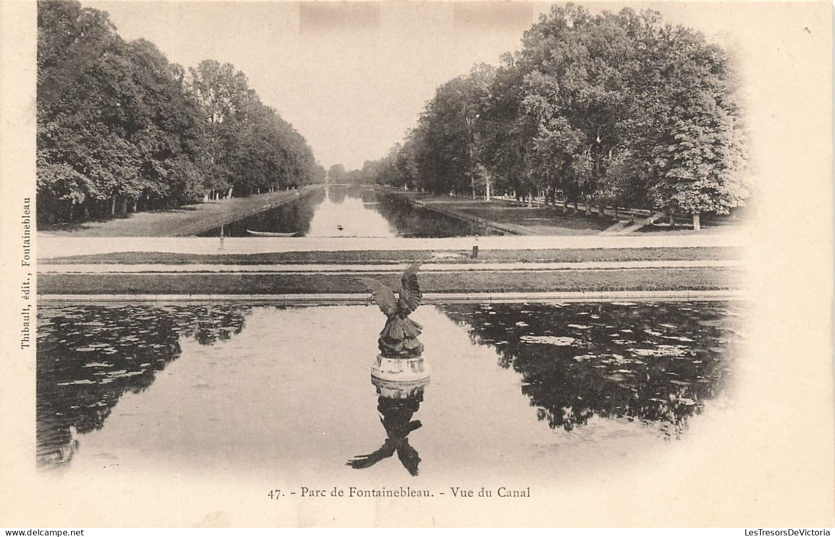 FRANCE - Parc De Fontainebleau - Vue Générale Du Canal - Carte Postale Ancienne - Fontainebleau