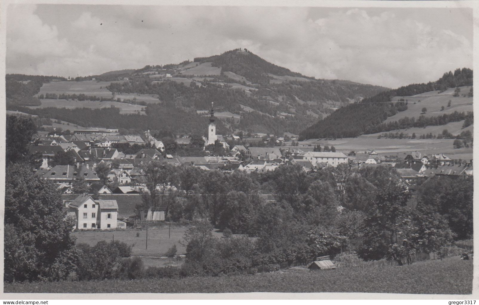 E3414) FELDKIRCHEN In Kärnten - Haus Detail Und Blick Auf Stadt Und Kirche - ALTE FOTO AK - Feldkirchen In Kärnten