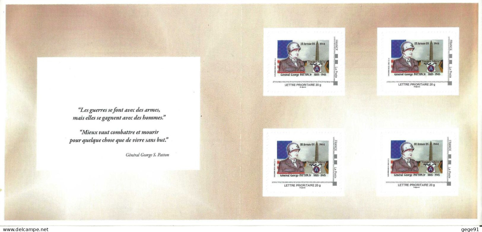 Timbre Personalisé MonTimbreaMoi - Général Patton - Voie De La Liberté - Unused Stamps