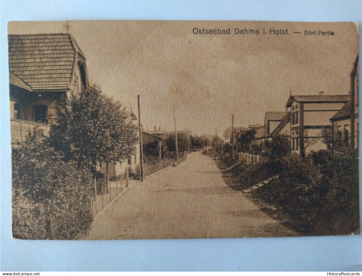 Ostseebad Dahme In Holstein, Dorf-Strasse, 1910 - Dahme