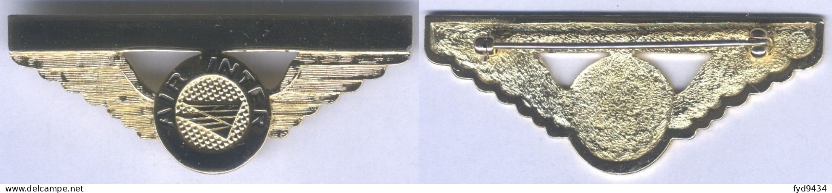 Insigne Air Inter - Personnel Navigant De Cabine - Badges D'équipage