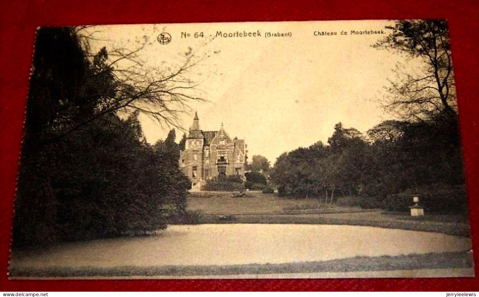 MOORTEBEEK - ANDERLECHT -  Kasteel Van Moortebeek  - Château De Moortebeek  - - Anderlecht