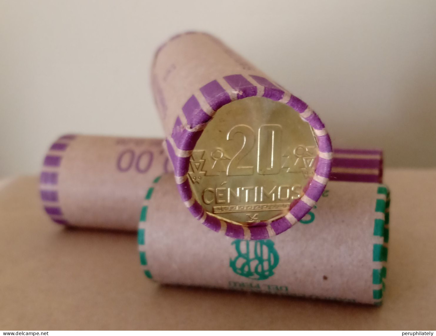 Peru 20 Centimos Coin Roll 2023 , UNC X 02 - Pérou