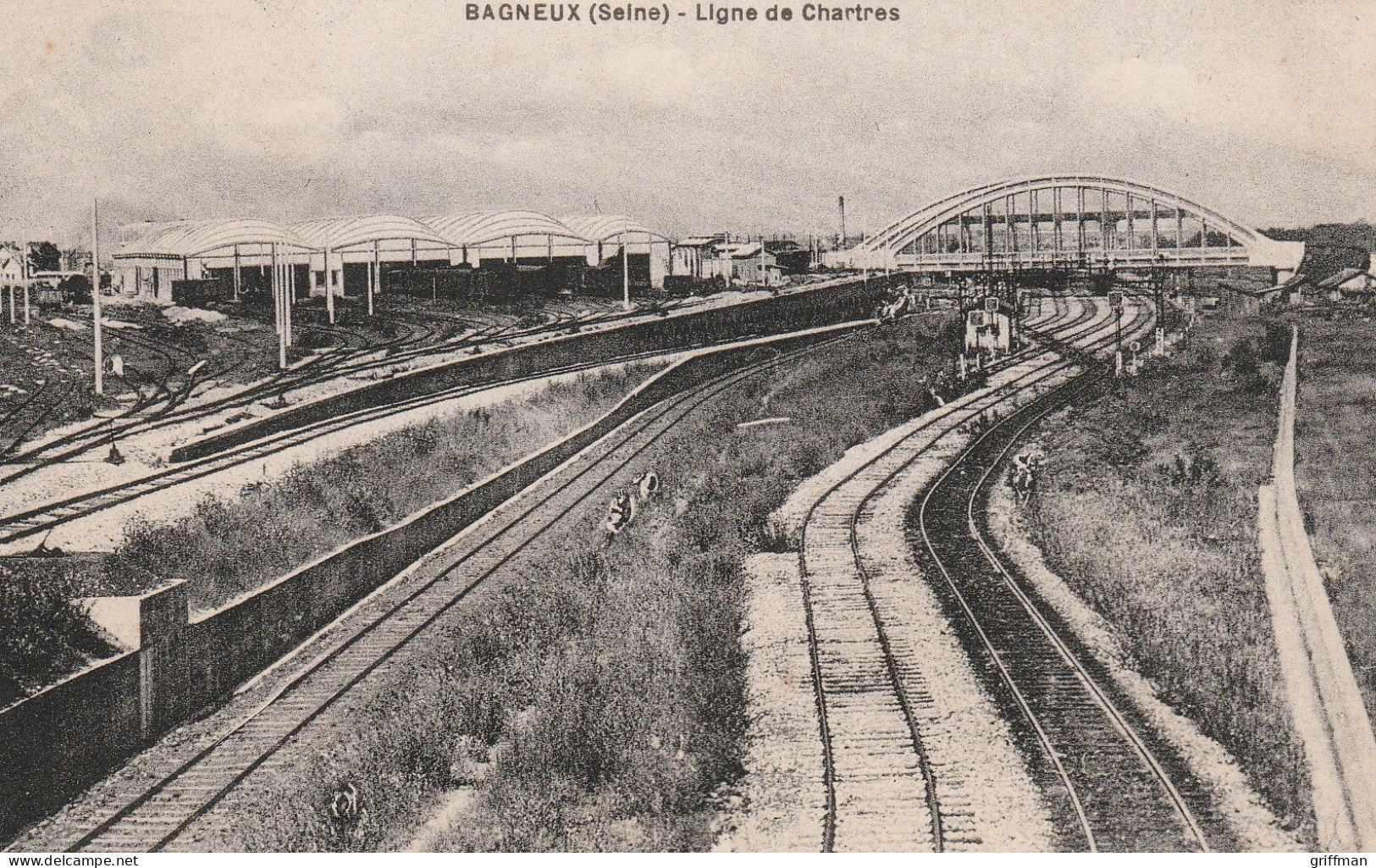 BAGNEUX LIGNE DE CHARTRES TBE - Bagneux