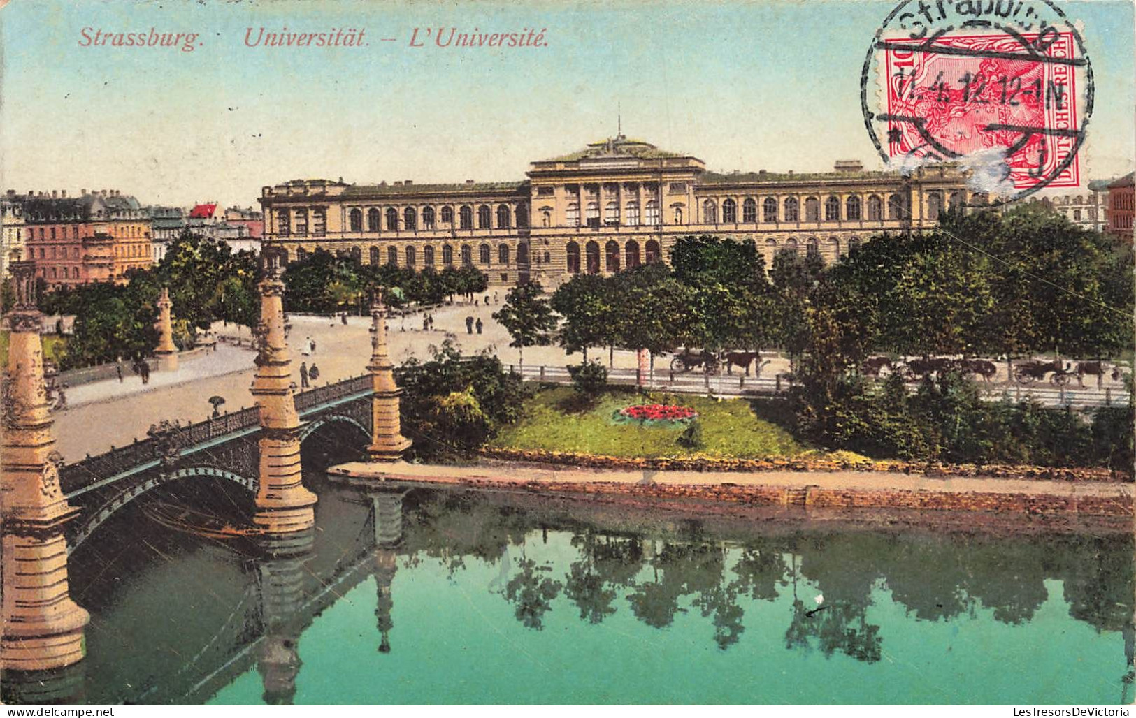 FRANCE - Strasbourg - L'université - Carte Postale Ancienne - Straatsburg