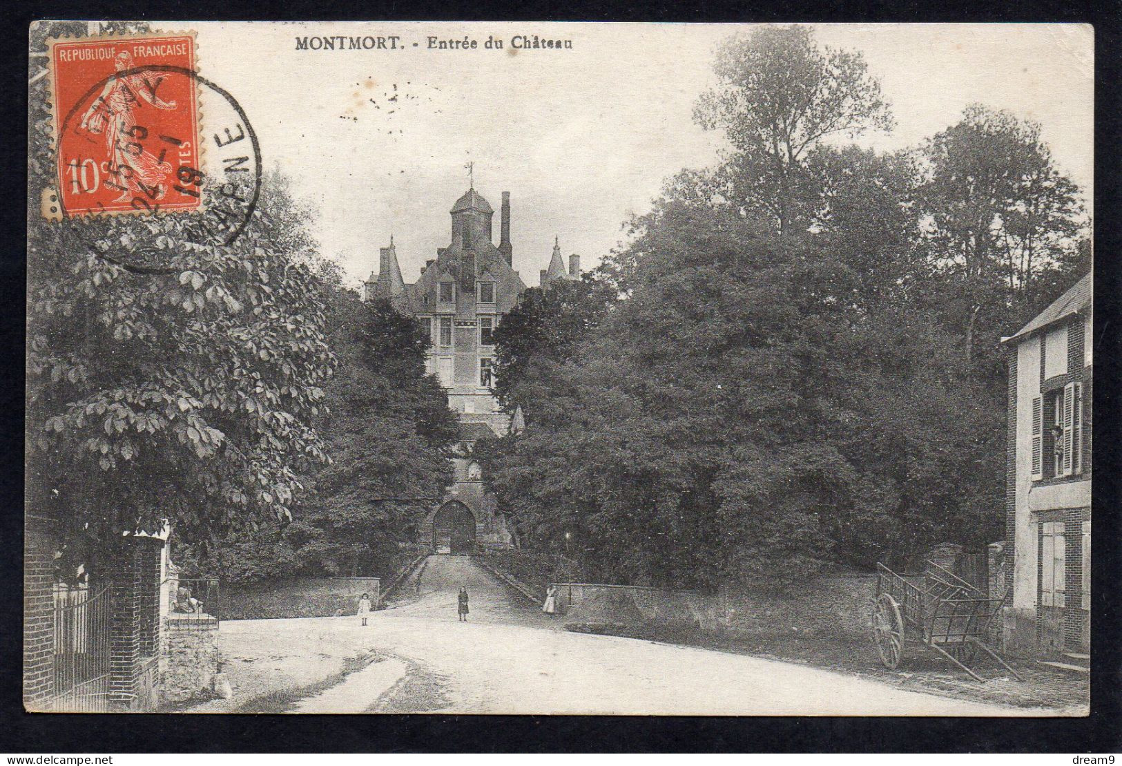 51 MONTFORT - Entrée Du Chateau - Montmort Lucy