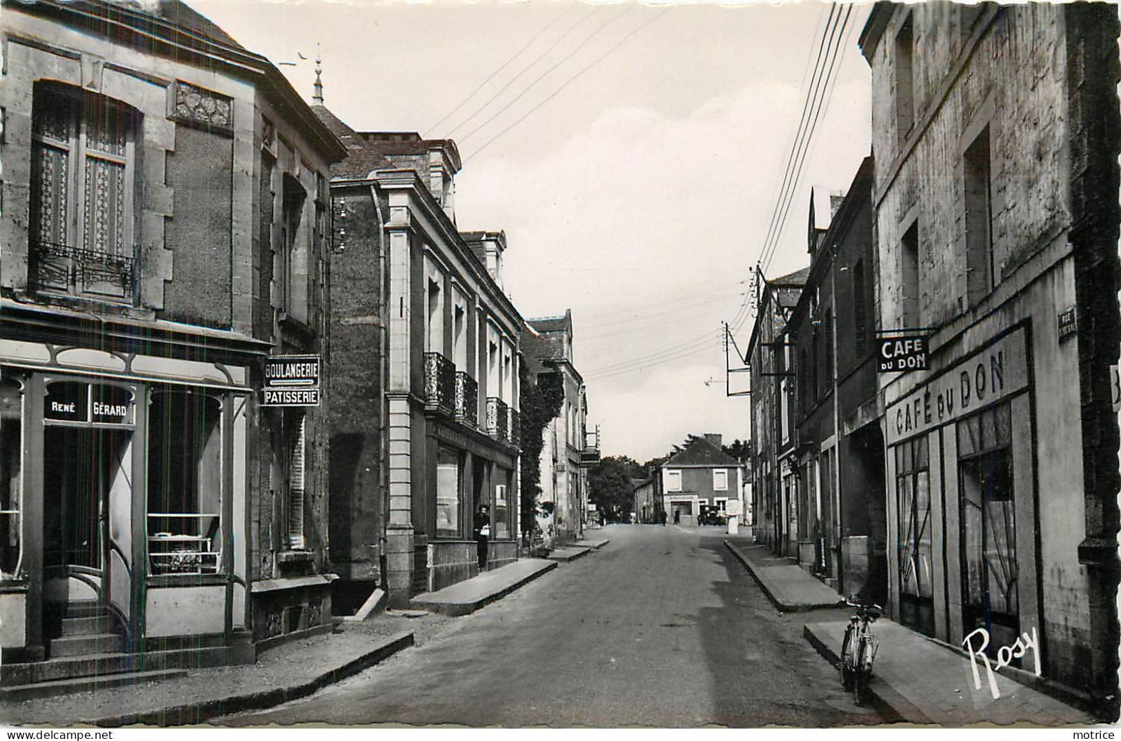 GUEMENE PENFAO - Rue De Redon. (café Du Don) - Guémené-Penfao