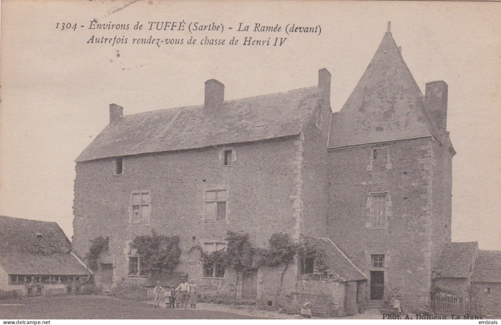 72 TUFFÉ - Château De La Ramée (devant) - Tuffe