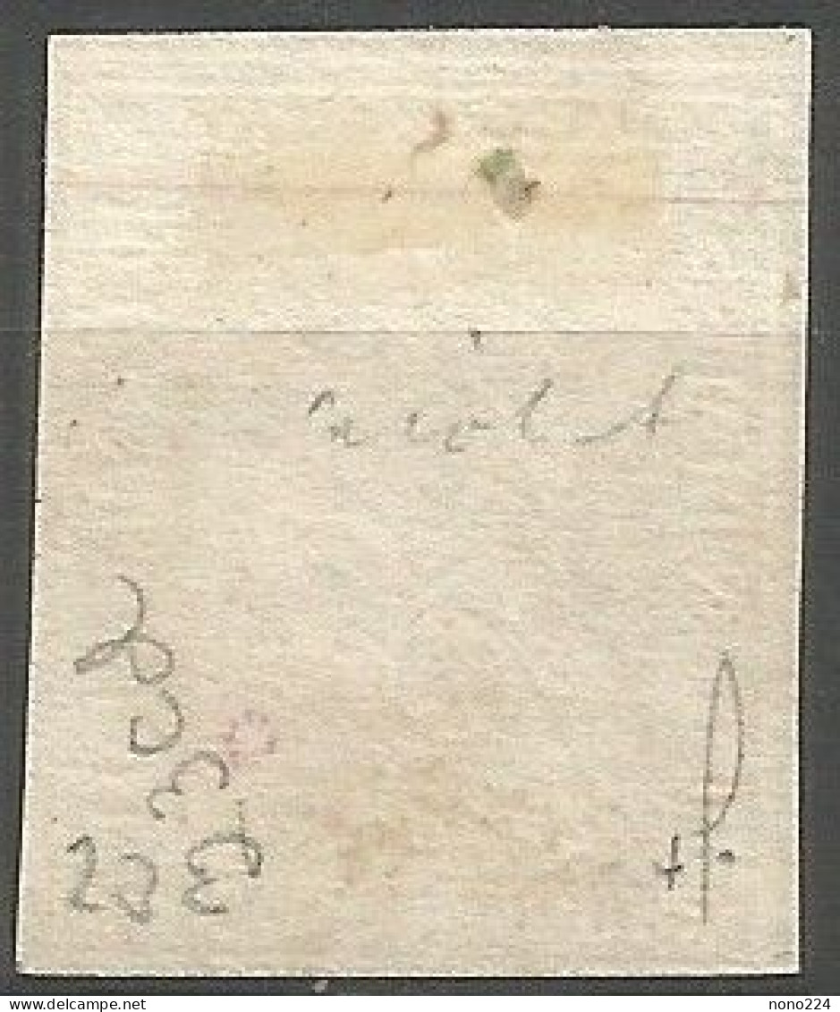 Timbre De 1855 ( Strubel / N°23Cd / Signé Marchand ) - Used Stamps