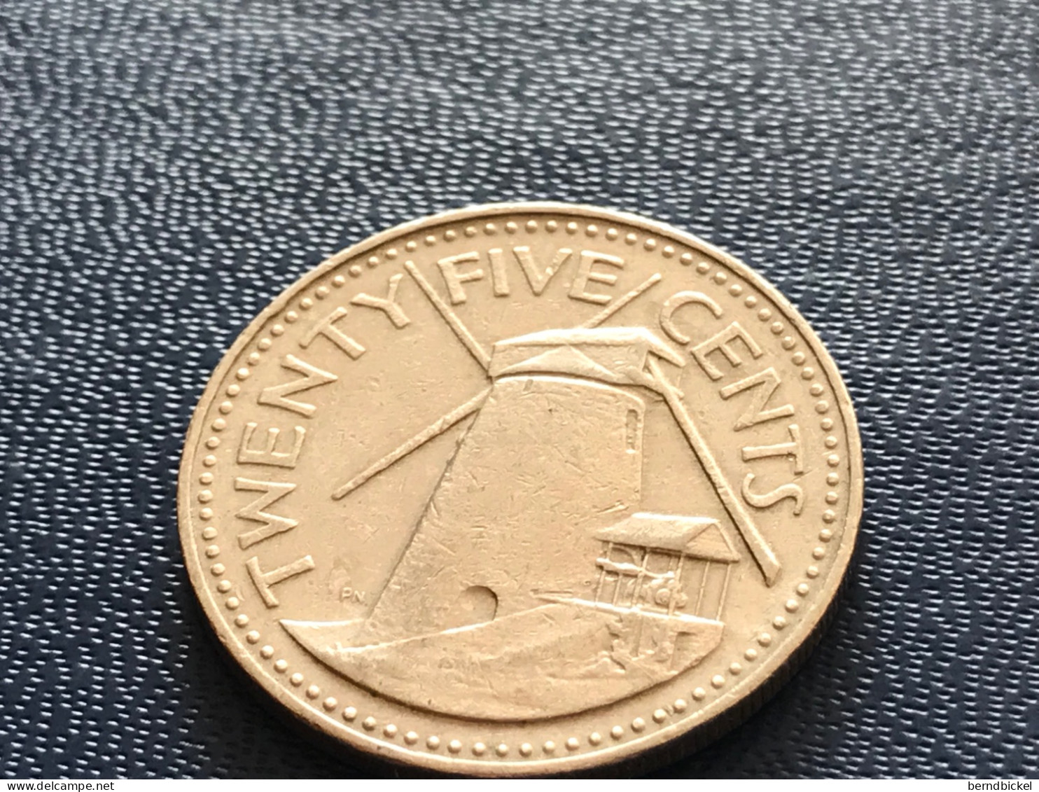 Münze Münzen Umlaufmünze Barbados 25 Cent 1987 - Barbades