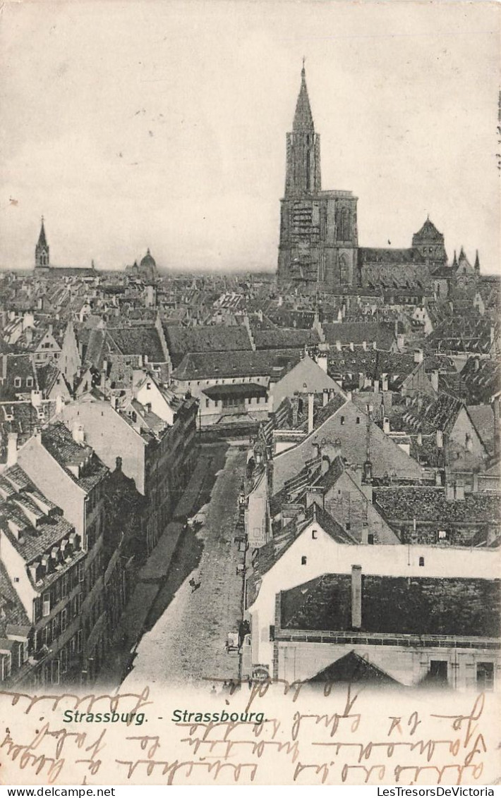 FRANCE - Strasbourg - Vue Générale - Église - Carte Postale Ancienne - Straatsburg