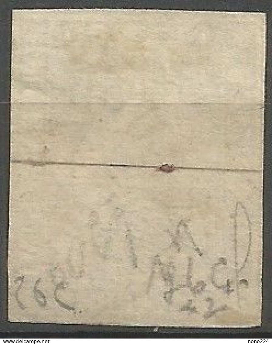 Timbre De 1855 ( Strubel / N°26C / Signé Marchand ) - Used Stamps