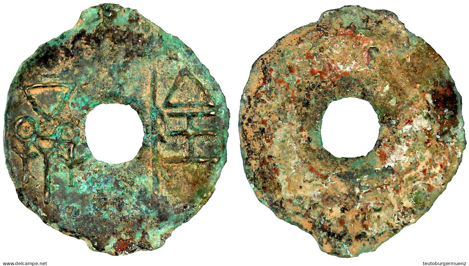 Bronzemünze 350/220 V. Chr. Xiang Yin. 32 Mm; 5,80 G. Sehr Schön, Selten Ex Emporium Hamburg. Hartill 6.8 Var. Coole 894 - Chine