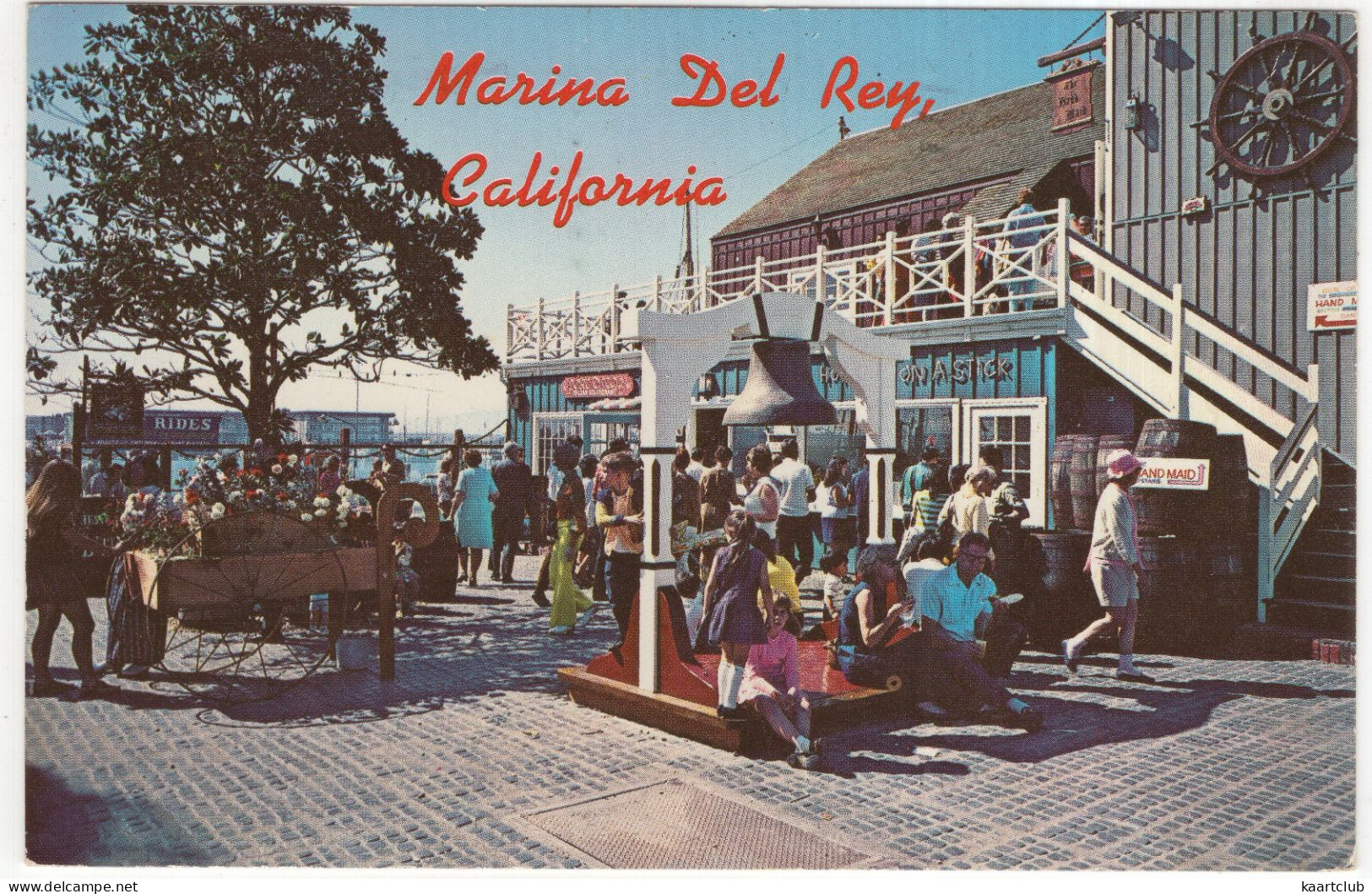 Marina Del Rey - The Bell - Fisherman's Village - (CA., USA) - 1975 - Los Angeles