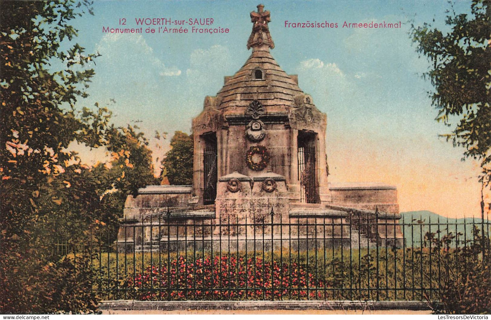 FRANCE - Woerth Sur Sauer - Monument De L'armée Française - Carte Postale Ancienne - Wörth