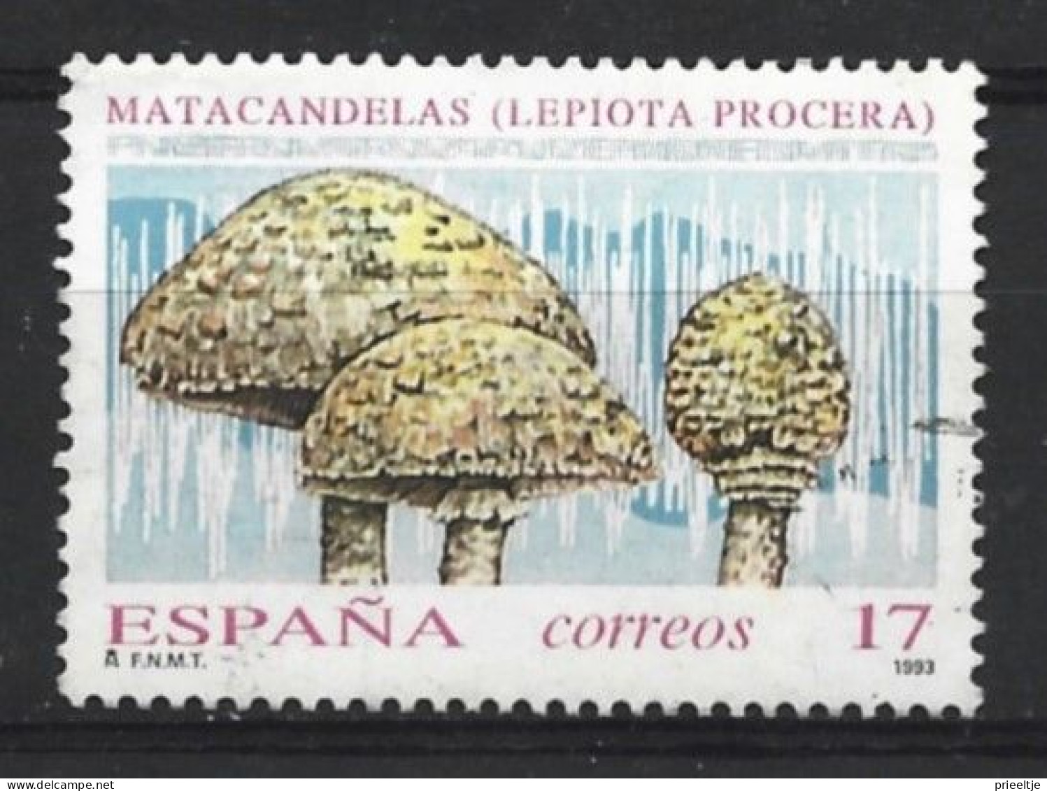 Spain 1993 Mushrooms  Y.T. 2837 (0) - Oblitérés