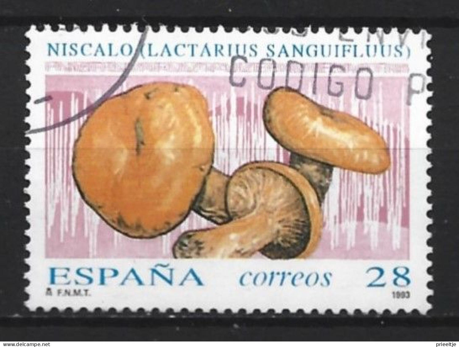 Spain 1993 Mushrooms  Y.T. 2840 (0) - Usati