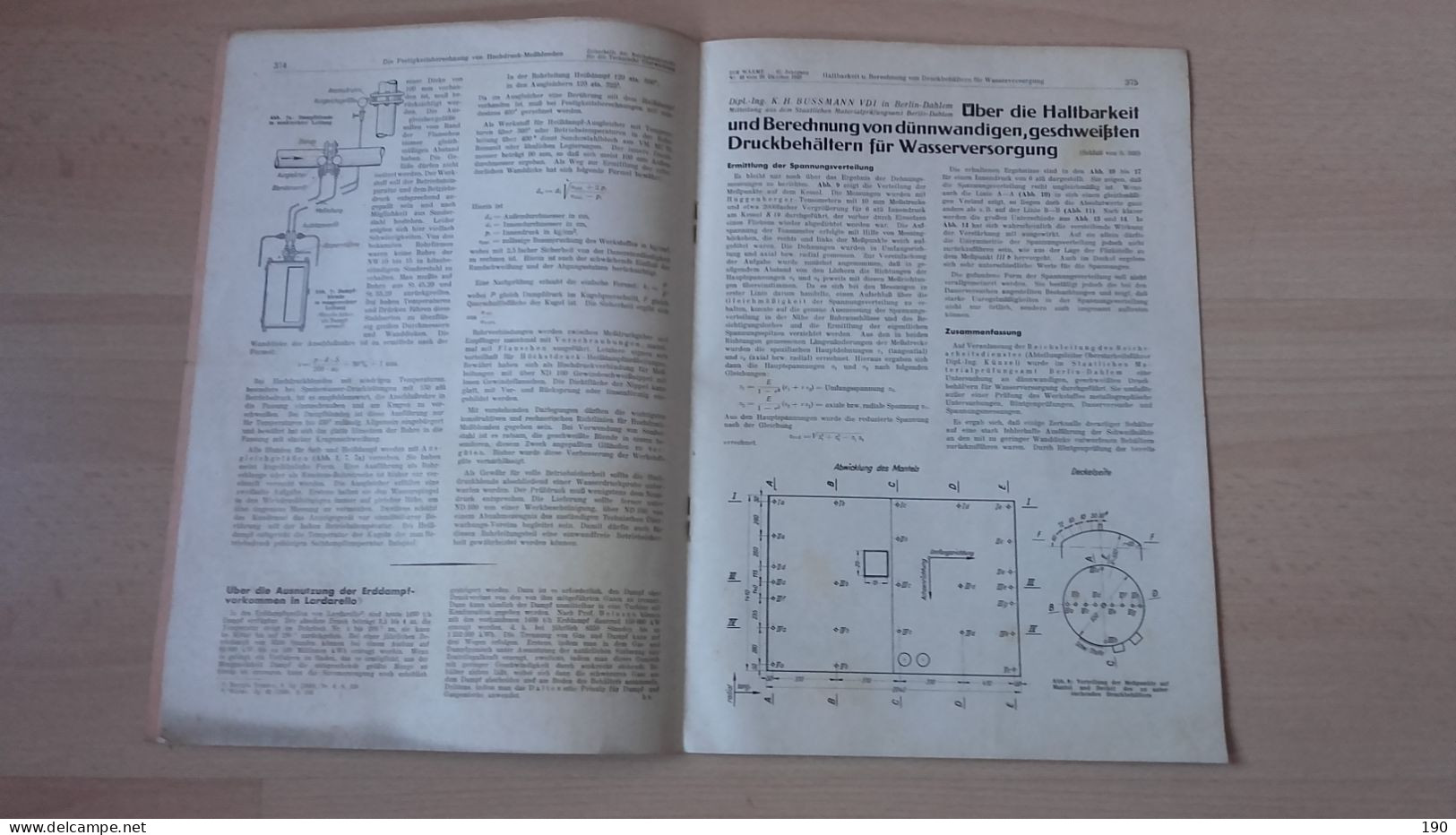 Die Warme+Technische Uberwachung - Old Books