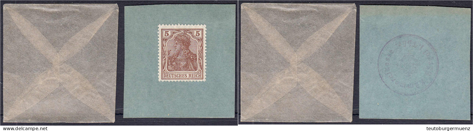 Städtische Sparkasse, 5 Pfg. O.D. (1917). I-II. Tieste 1015.05. - [11] Local Banknote Issues