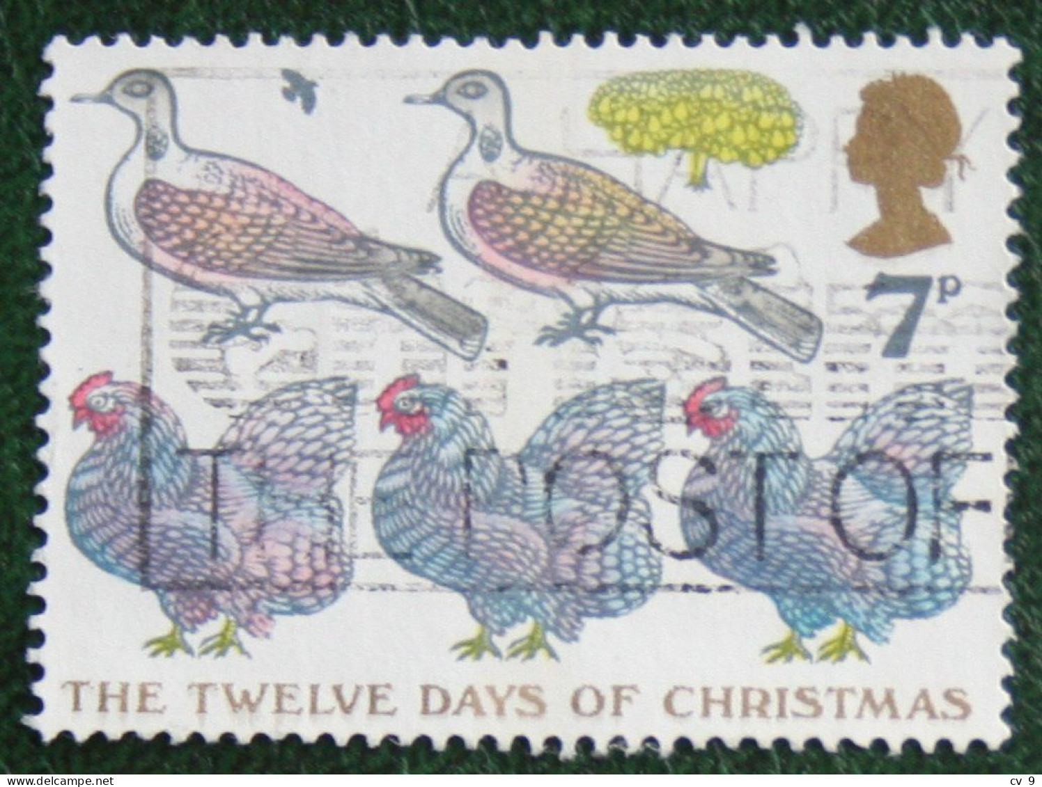 Kerst Noel Xmas Weihnachten Mi 750 1977 Used/gebruikt/oblitere ENGLAND GRANDE-BRETAGNE GB GREAT BRITAIN - Used Stamps