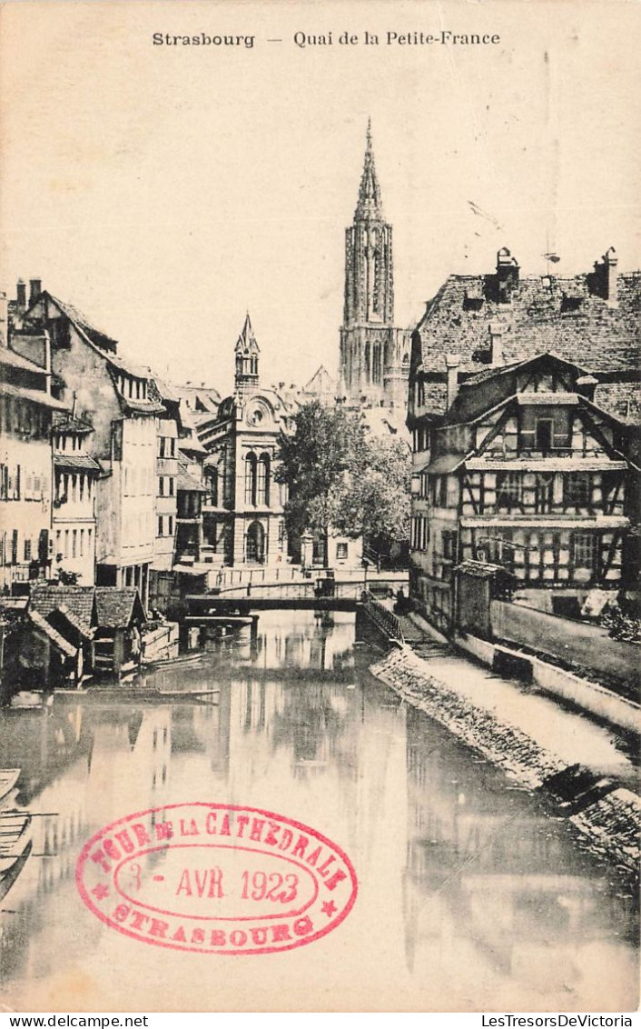 FRANCE - Strasbourg - Vue Sur Le Quai De La Petite Fance - Carte Postale Ancienne - Straatsburg