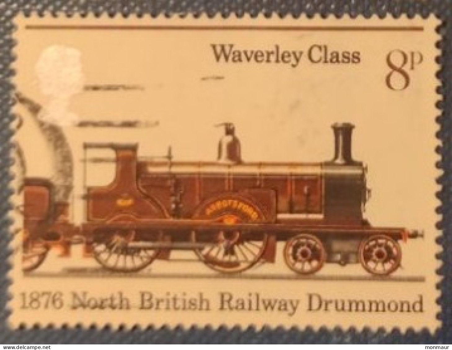 GRAN BRETAGNA 1975 NORTH BRITISH RAILWAY DRUMMOND - Used Stamps