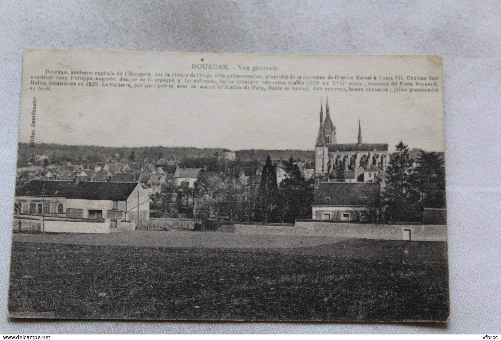 Dourdan, Vue Générale, Essonne 91 - Dourdan