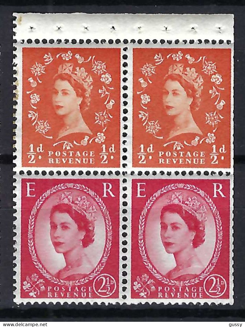 GRANDE BRETAGNE  Ca.1955: Bloc De 4 BDF Neufs** - Unused Stamps