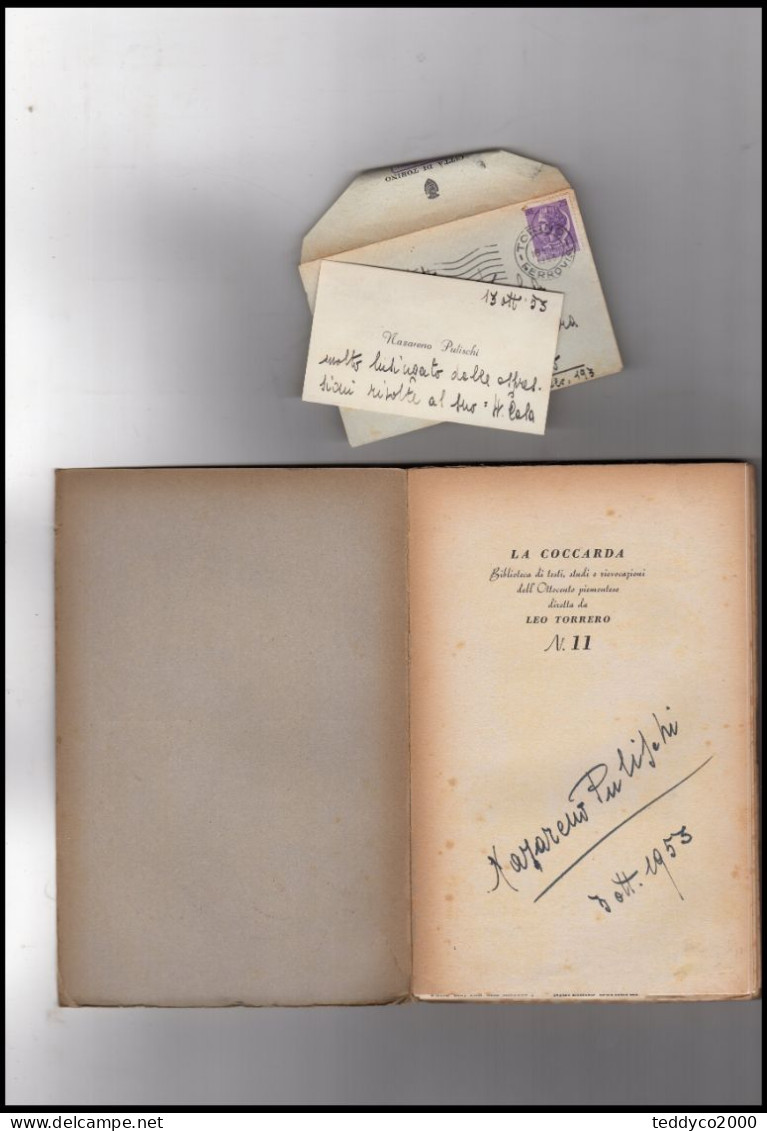 PULISCHI "VIVA CASA ZEI" Dall'epistolario Della Marchesa Costanza D'Azeglio A Suo Figlio E. Palatine 1951 - Altri & Non Classificati