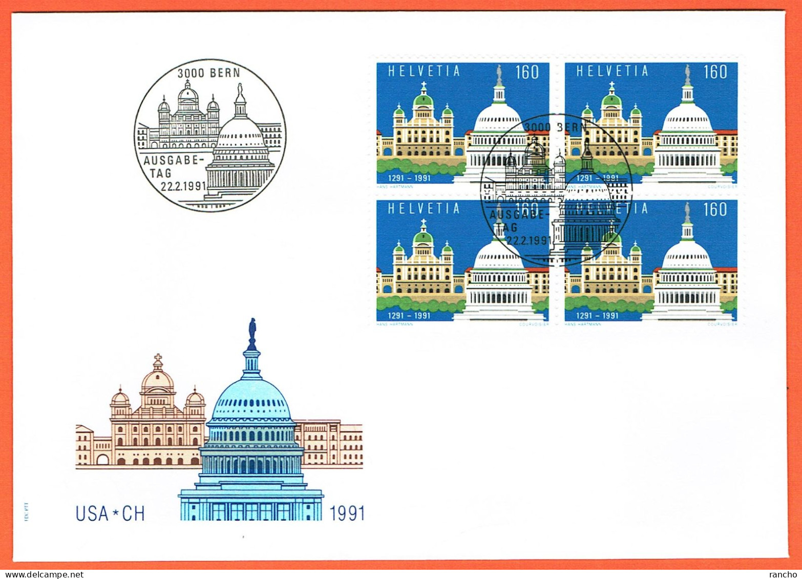 3xFDC . COLLECTION SERIE+USA.+TIMBRES ISOLES+BLOC DE 4 C/.S.B.K. Nr:811. Y&TELLIER Nr:1367. MICHEL Nr:1442. - FDC