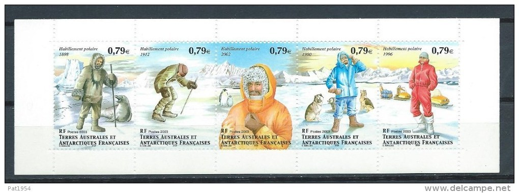 TAAF Neuf  Carnet N° C 352 De 2003 Habillement Polaire - Boekjes